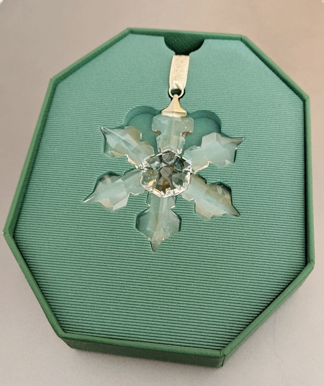 Swarovski Tutte le decorazioni: Swarovski Jahresedition Snowflake – Nuovo e nell'imballaggio originale da Baden venduto da kellogs3