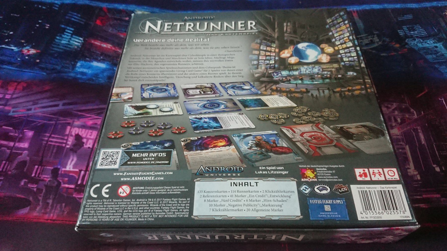 Spiele: Android Netrunner mit Spielmatte (2018 Grundspiel / Deutsch) – Neu (gemäss Beschreibung) aus Bern von te3012 1