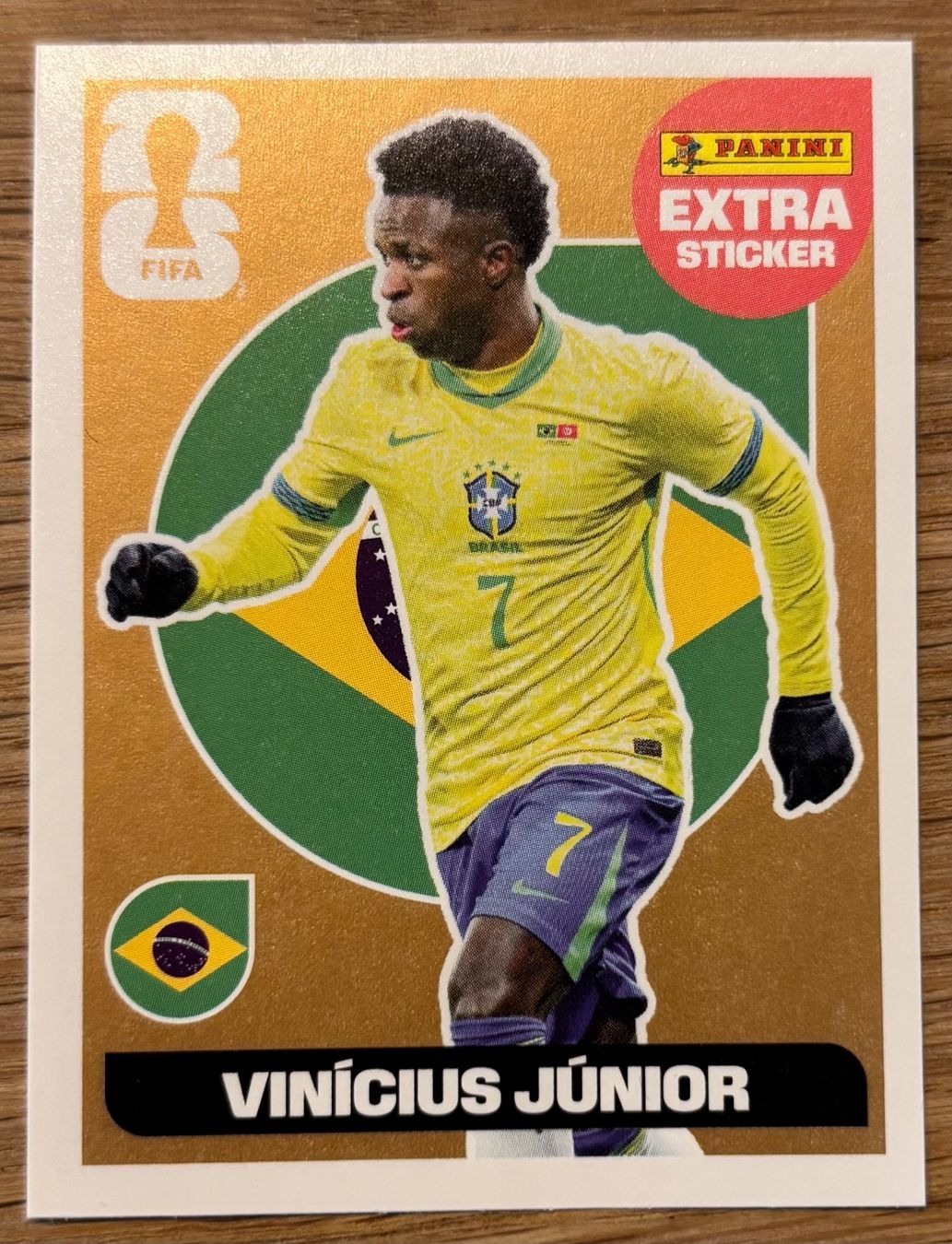 Panini Sammelbilder & Trading cards: Panini Extra Sticker - Vinicius Junior - Bronze – Neu (gemäss Beschreibung) aus Eschenbach SG von chris_roberts