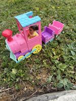 Spielzeugzug Chelsea pink mit Puppe guter Zustand