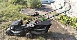 Rasenmäher mit Benzin und Radantrieb BMR46 Migros Garden