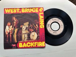 WEST BRUCE LAING LESLIE JACK rare Single Top Kult 70's ROCK