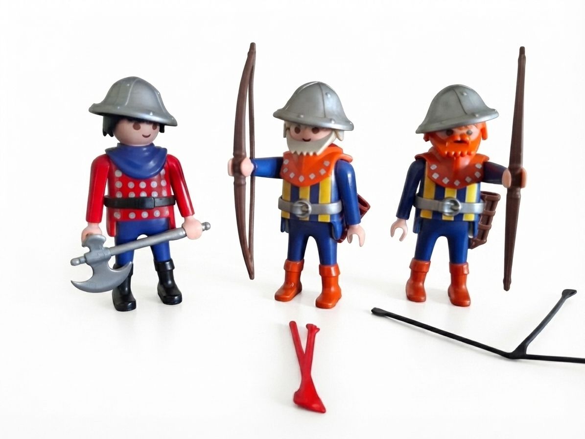 Playmobil Spielzeuge: Playmobil, Ritter/Langbogen  – Gebraucht aus Gunzwil von Zappelhans