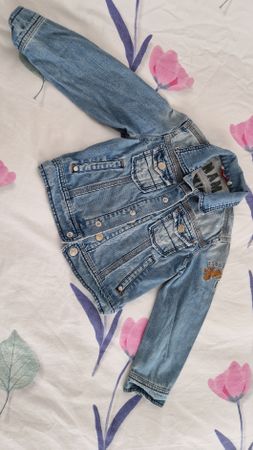 Giacca di jeans bambino/a, taglia 104