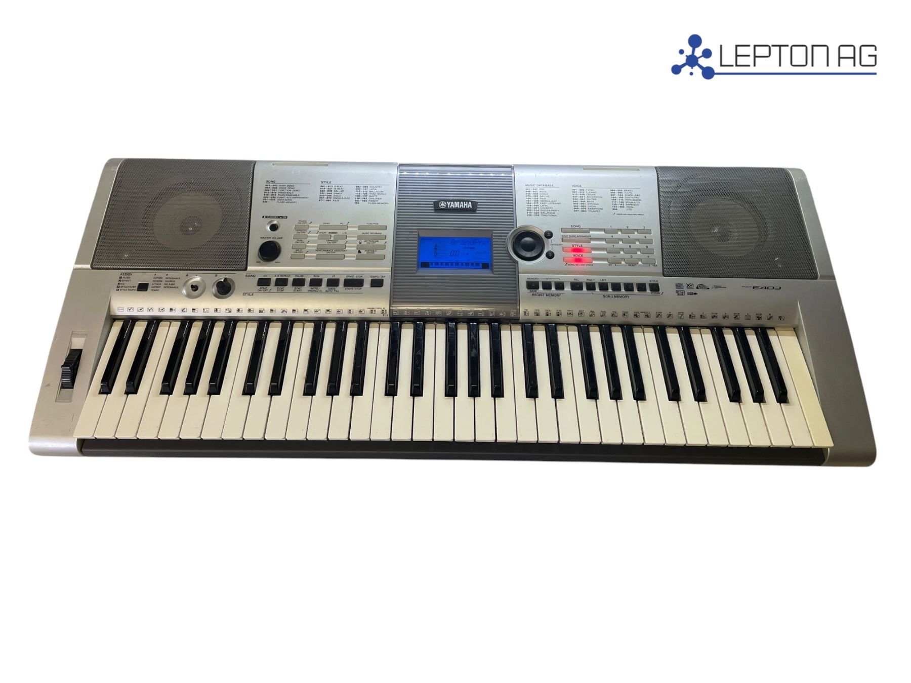 Yamaha Strumenti musicali: Yamaha PSR E403 Keyboard – Usato da Niederdorf venduto da LeptonAG 1