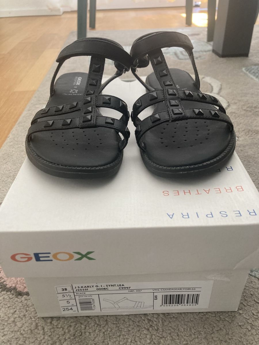 Geox Scarpe da donna: Geox black sandals – Nuovo (secondo la descrizione) da Zürich venduto da mar_yb5j 1