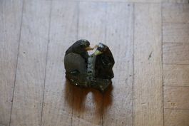 zwei echt Kristall Pinguine