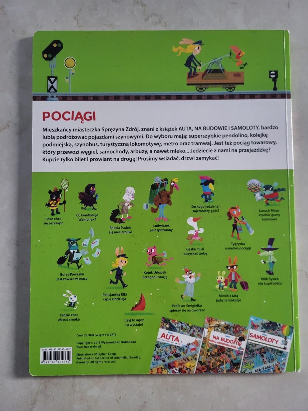 Bücher: Livre polonais - Pociągi – Gebraucht aus Villars-sur-Glâne von Agnie80 1