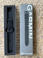 Garmin QuickFit® 22-Uhrarmband Leder Schwarz