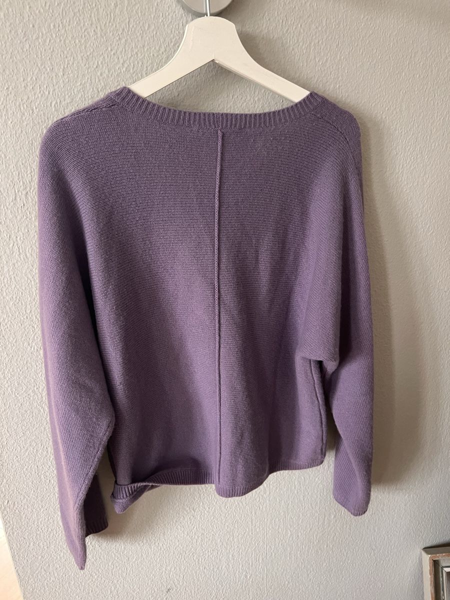Luisa Cerano Giacche: Strickjacke Luisa Cerano, Gr. 42, violett  – Usato da Solothurn venduto da Brini06 6