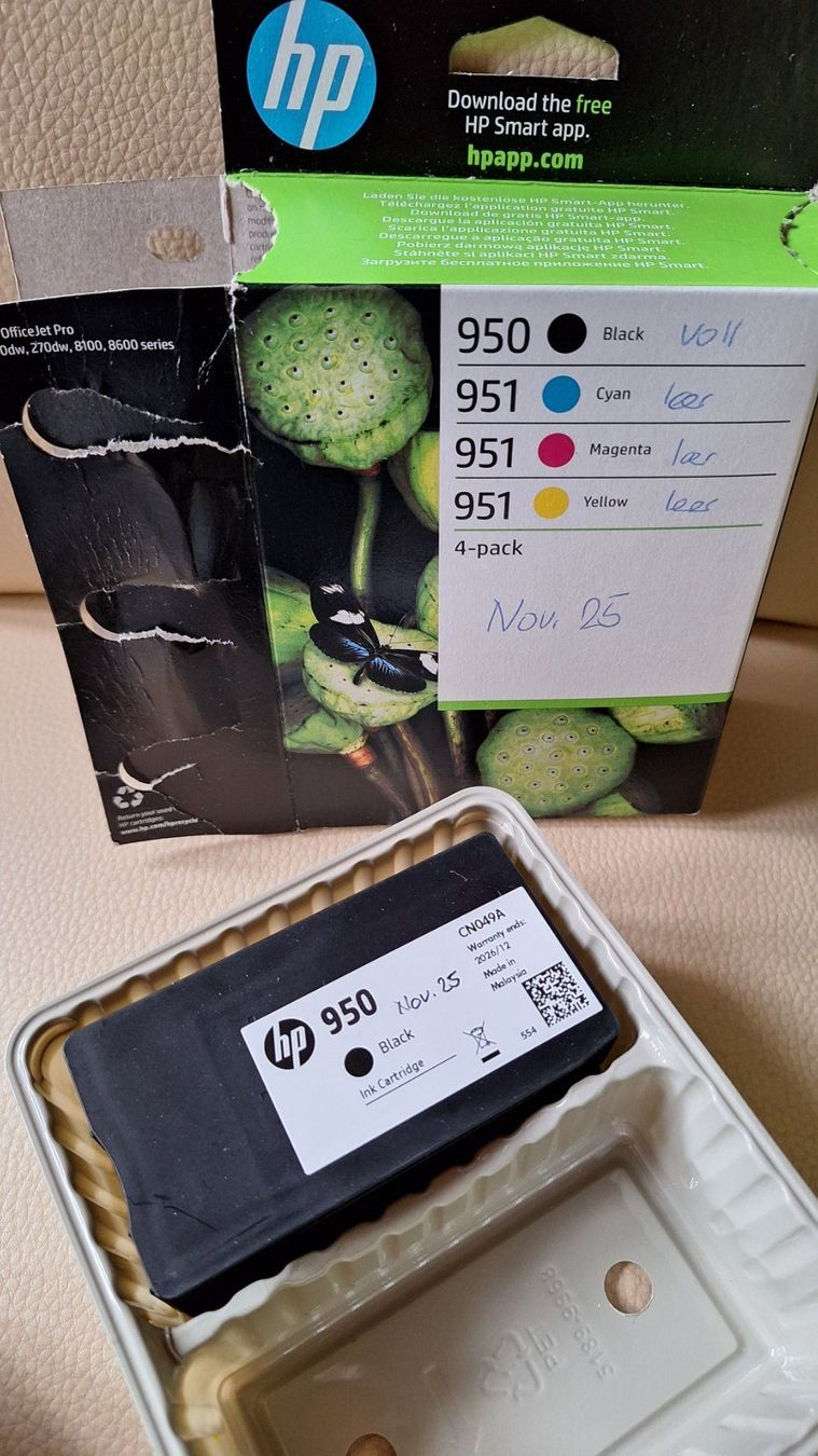 Cartucce per stampanti & toner: Druckerpatrone HP 950 ungebraucht – Nuovo (secondo la descrizione) da Dornach venduto da majo8689