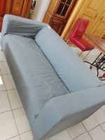 Ikea Sofa mit grauen Bezug Neuwertig