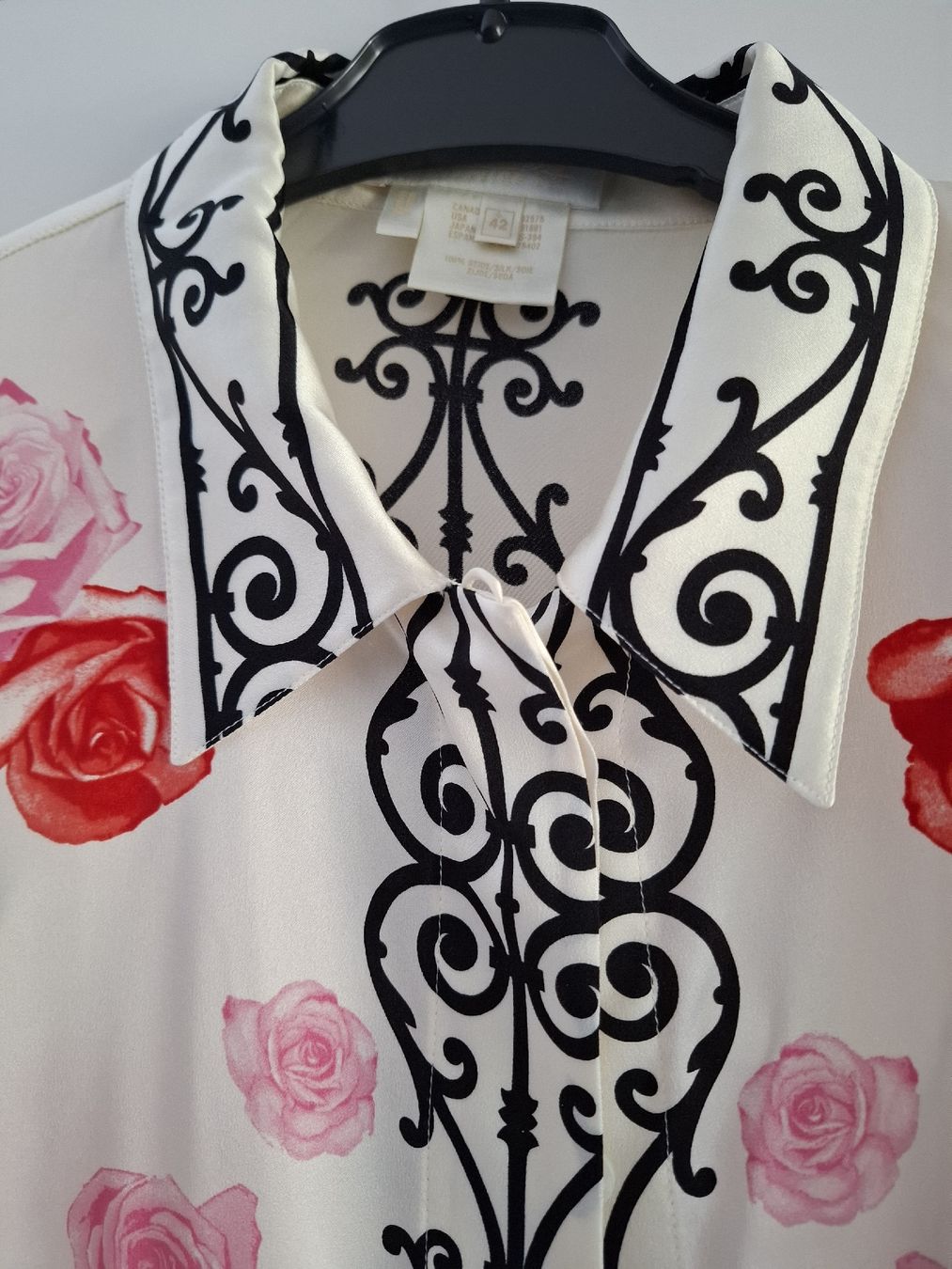 Escada Blusen: Bluse Seide, Escada, 42, neuwertig – Neu und originalverpackt aus Hurden von Quadrille76 1
