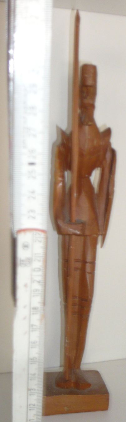 Statuette: Holzfigur ca 35 cm – Usato da Ruggell venduto da Dolce9 1