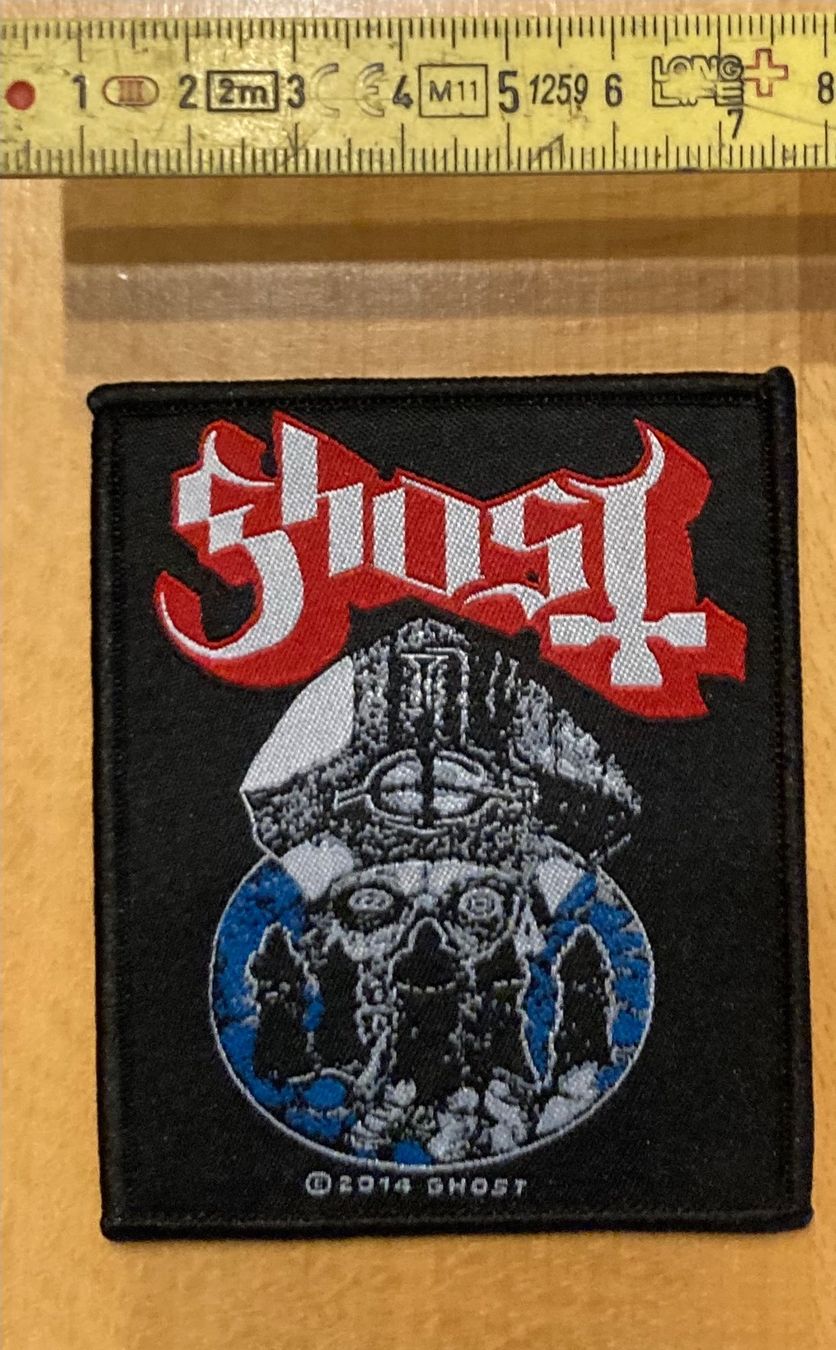 Toppe: Ghost Patch Aufnäher Rock Punk Metal 4 – Nuovo (secondo la descrizione) da Horn venduto da abutre72