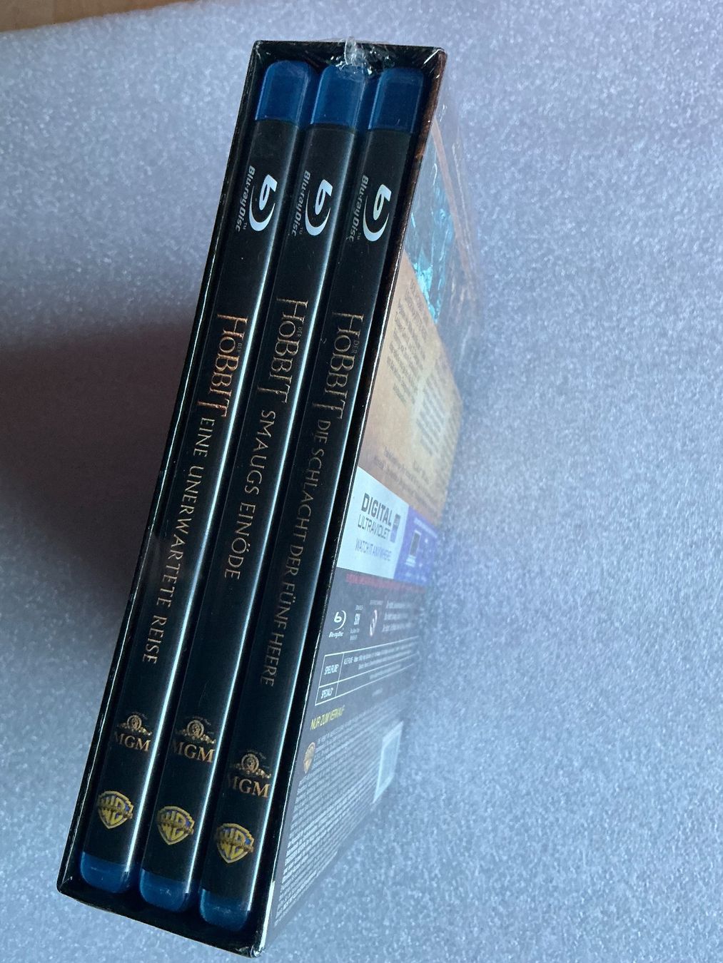 Tutti i DVDs: Der Hobbit -Trilogie, Blu-ray Neu und noch eingeschweisst – Nuovo e nell'imballaggio originale da Altnau venduto da mar_kfk2 1