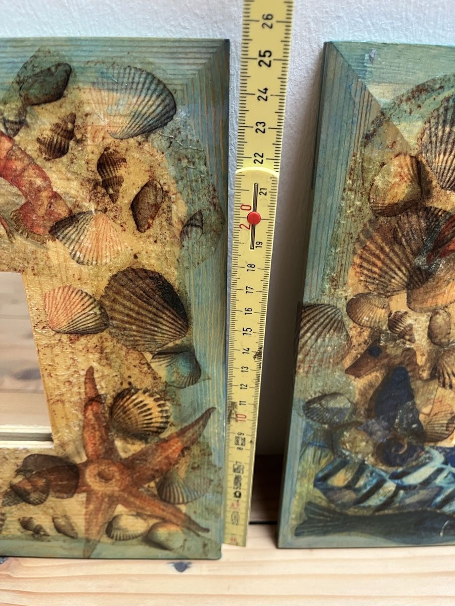 Tutte le decorazioni: Bild/Spiegel dreiteilig, Strandmotiv – Usato da Muttenz venduto da Hilzestei 4