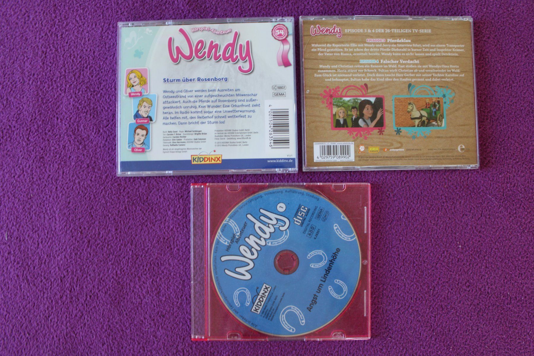 CDs: 7 - Wendy - Hörspiel - CD´s – Gebraucht aus Müllheim Dorf von Seeeule01 6