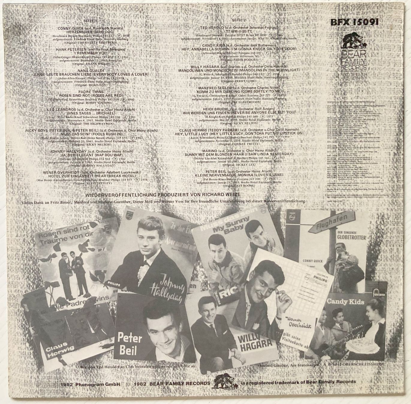 Vinyles: TED HEROLD - ROCK 'N' ROLL PARTY – D'occasion à Bottens par hotter-than-hell 1