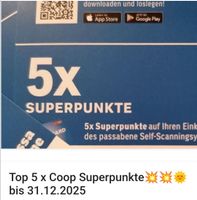 Top 5 x Coop Superpunkte💥💥🌞bis 31.12.2025