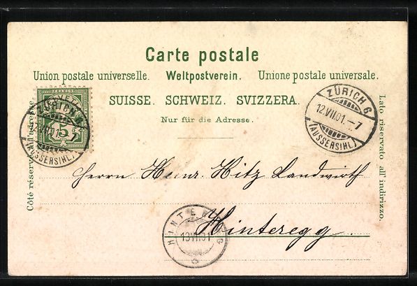 Cartoline postali: Bern, Marktgasse mit Käfigthurm und Sei – Usato da Berlin venduto da bartko-reher 1