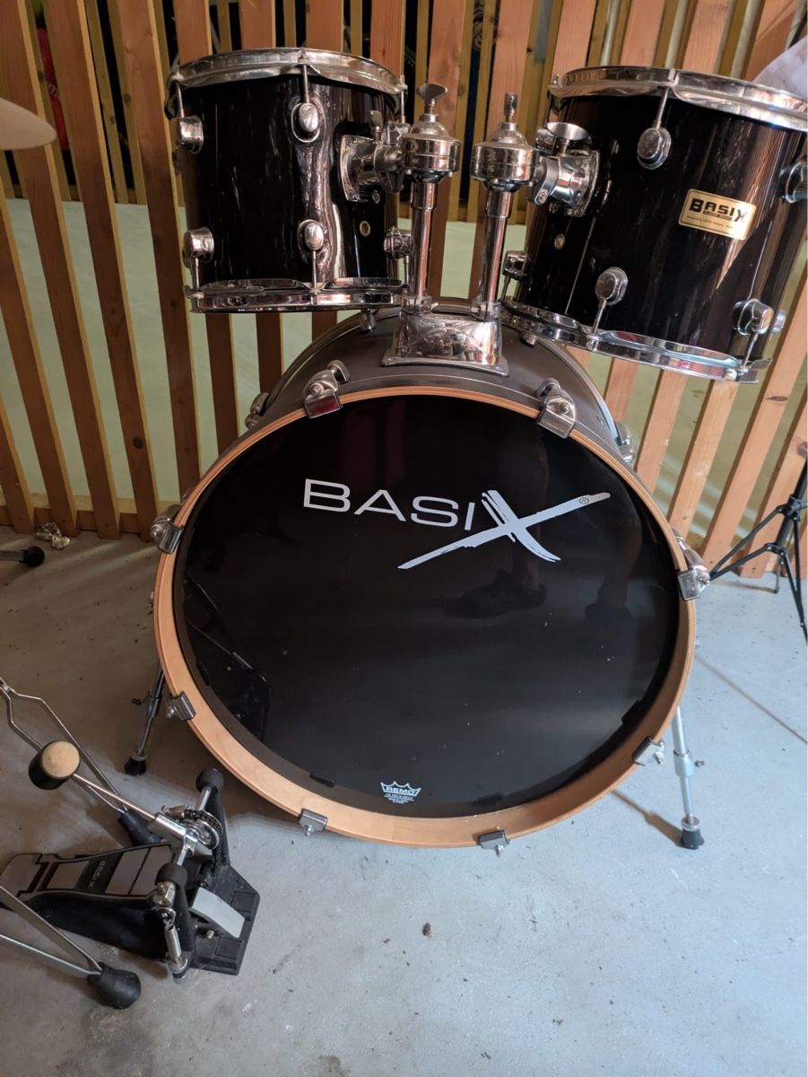 Strumenti musicali: Basix Classic Series Drum Kit COMPLETE   Ab 10 - – Usato da Liebefeld venduto da Sucammilla28 1