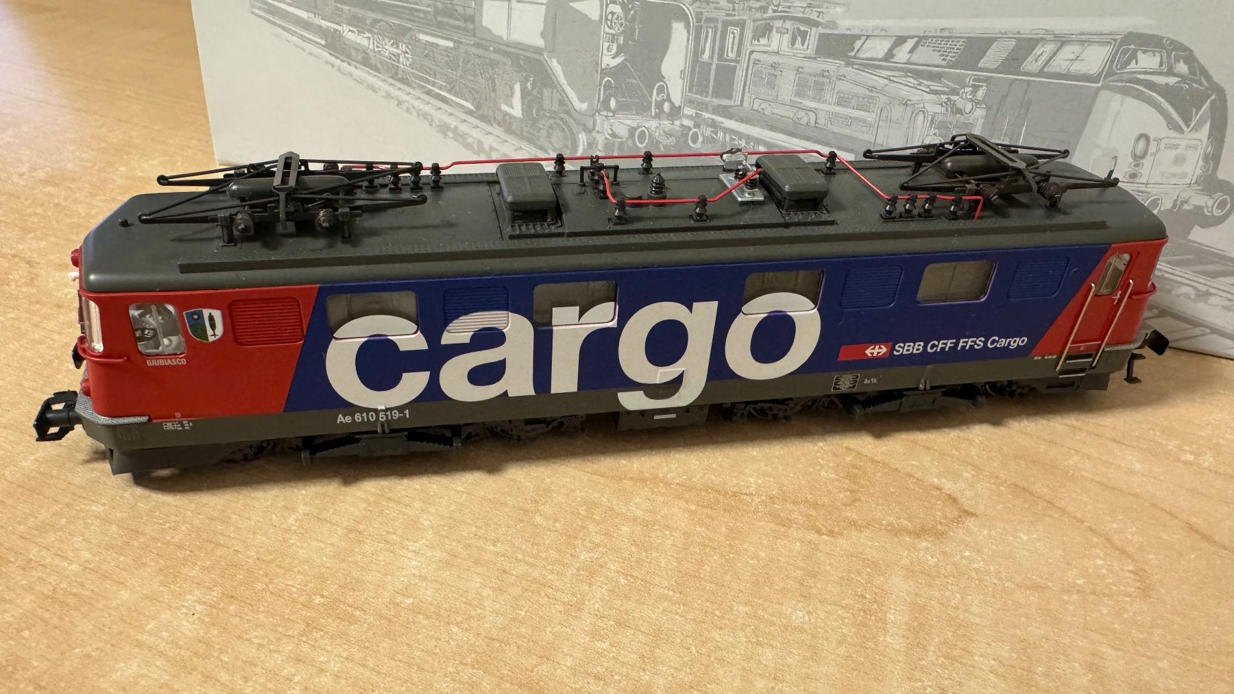 Märklin Trains électriques: Märklin 39366 SBB E-Lok Ae 610 Cargo H0 digital – Neuf avec emballage d'origine à Nürensdorf par Melancholy79 3
