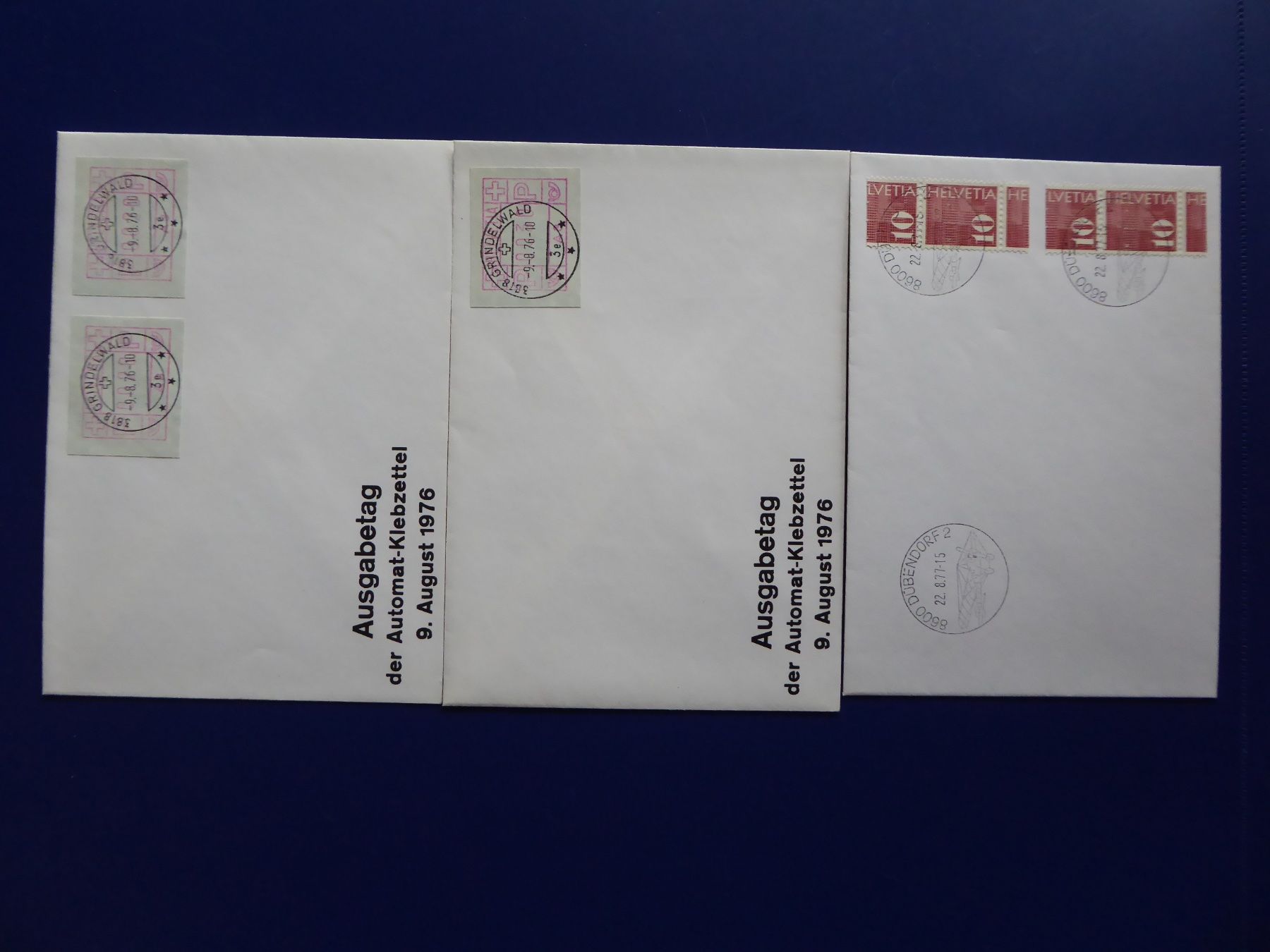 Tous les timbres: Automaten Marken – Neuf (Voir description) à Birrhard par Telemaster1