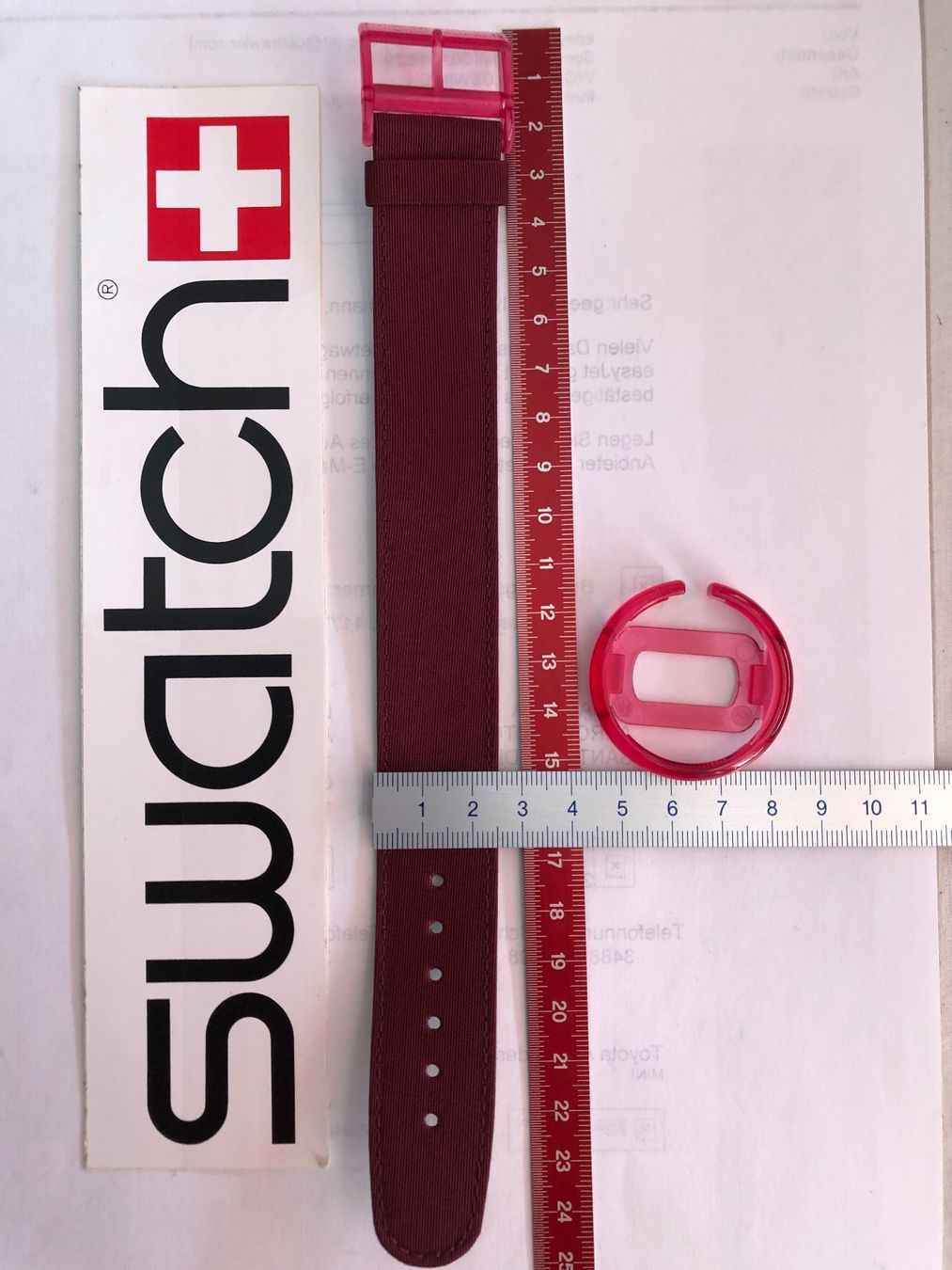 Swatch Orologi: POP Swatch Midi Uhrenarmband – Nuovo (secondo la descrizione) da Biel/Bienne venduto da winnertaco 2