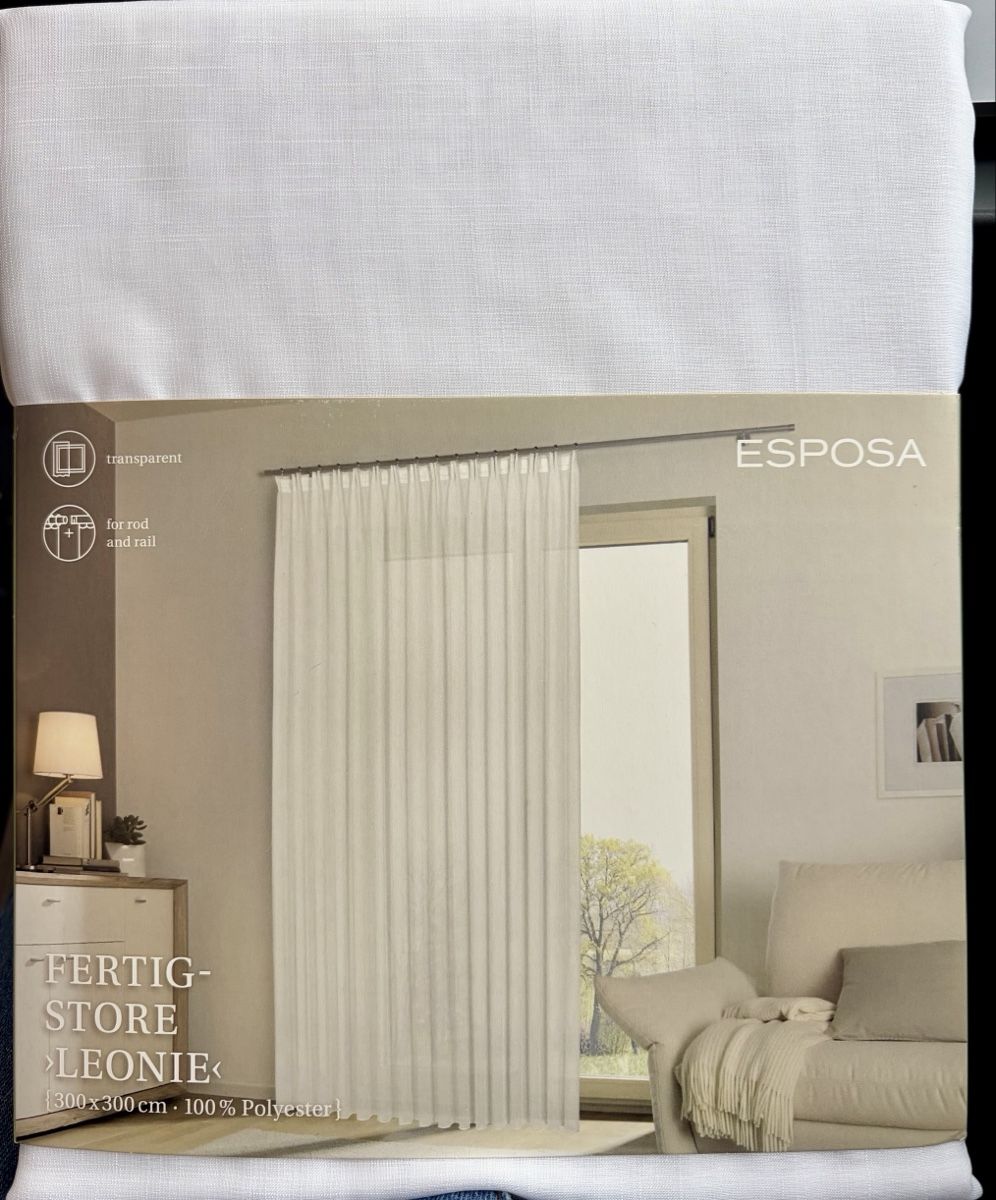 Tende: Fertigvorhang 300x300cm, Weiss, Neu – Nuovo e nell'imballaggio originale da Bern venduto da jeanine_bieri