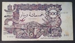 500 DINARS / ALGERIEN 1970