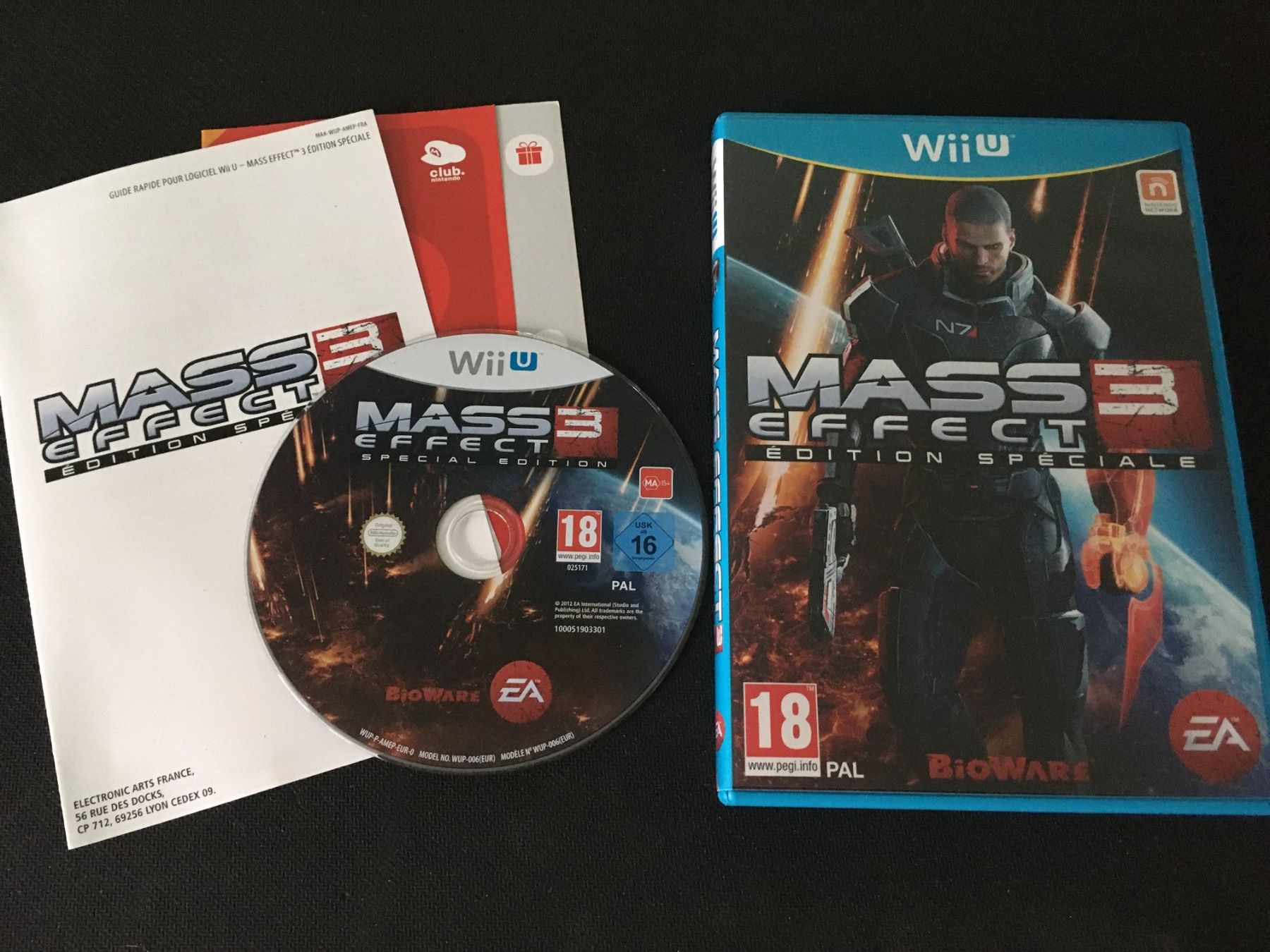 Nintendo Giochi: Mass Effect 3 für Nintendo Wii-U – Usato da St.Gallen venduto da sjosjo
