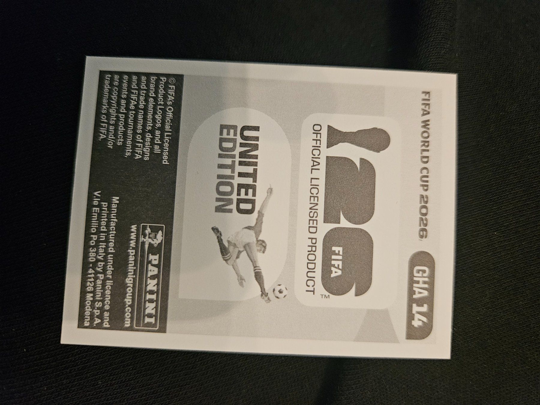 Panini Carte collezionabili: GHA14 – Usato da Würenlingen venduto da Dinli 1