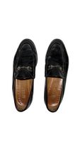 Gucci Lackleder Loafers, Schwarz, Grösse 40 1/2