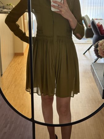 Schumacher dress green XS