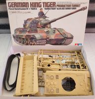 Von 1993 TAMIYA German King Tiger 1:35 unbespielt 