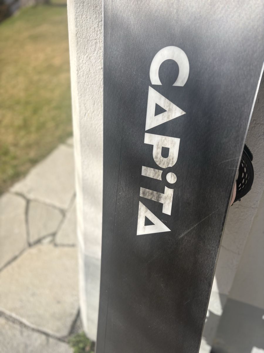 Board: Capita Super DOA Snowboard with bindings – Usato da Celerina venduto da jor_vhy8 2