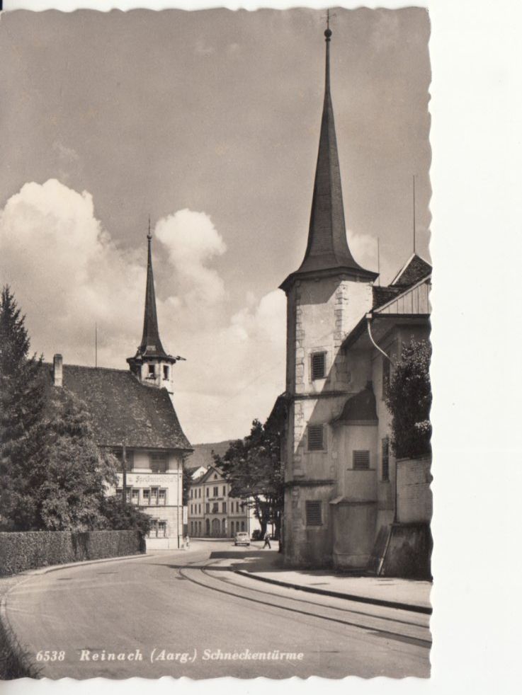 Cartoline postali: Reinach 1960 – Usato da Bürglen TG venduto da StampGraf