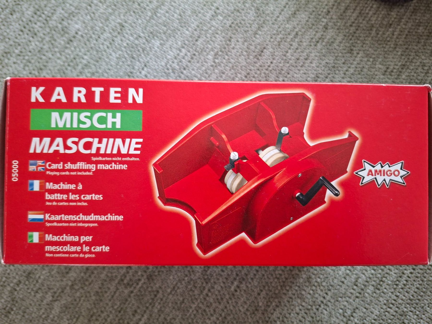 Amigo Giochi: Amigo Kartenmischmaschine, Neu – Nuovo e nell'imballaggio originale da Gebenstorf venduto da Zwirbeline 1