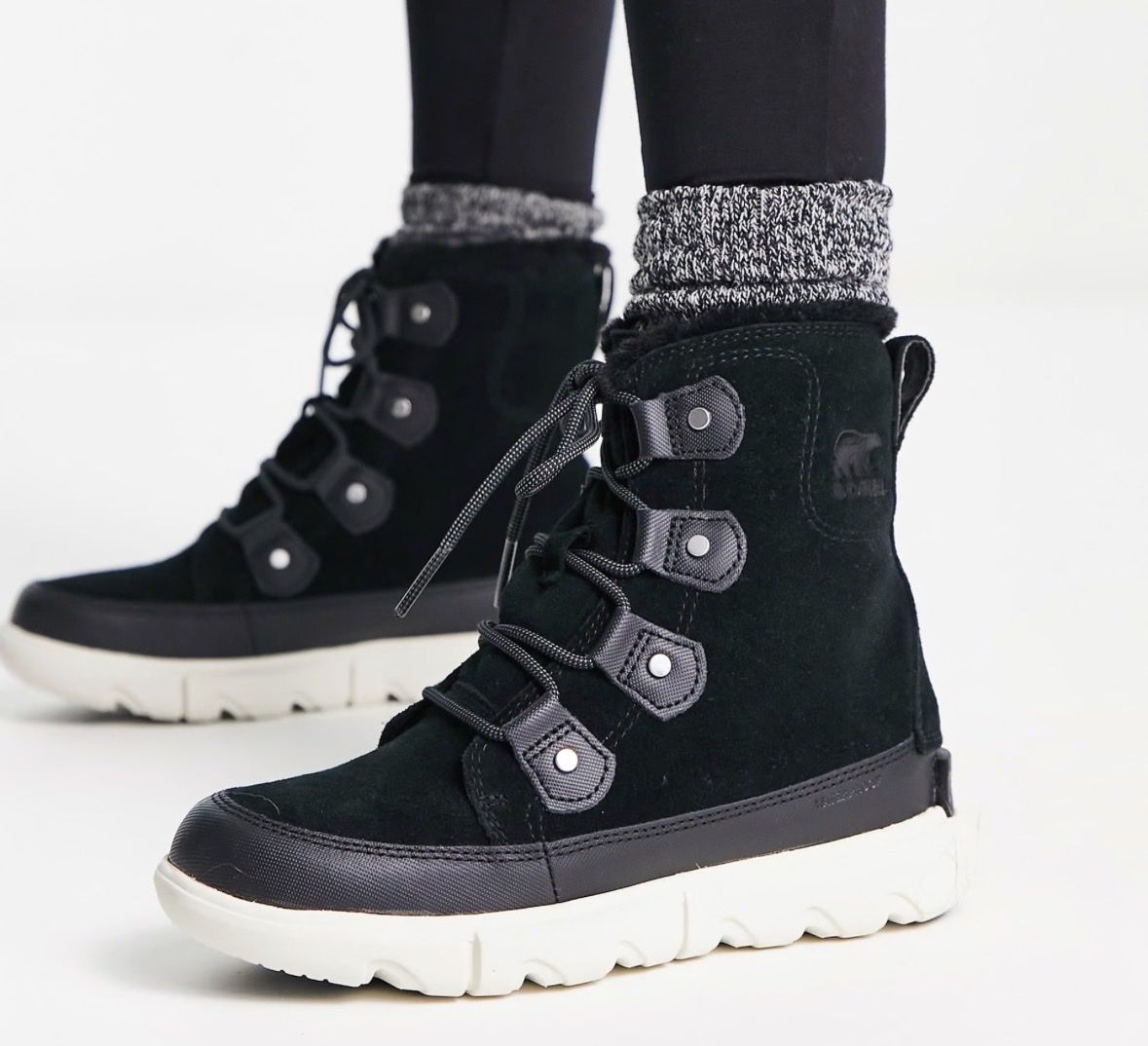 Sorel Damenschuhe: Sorel Explorer II Joan Winter Boots – Gebraucht aus Morges von melz_28