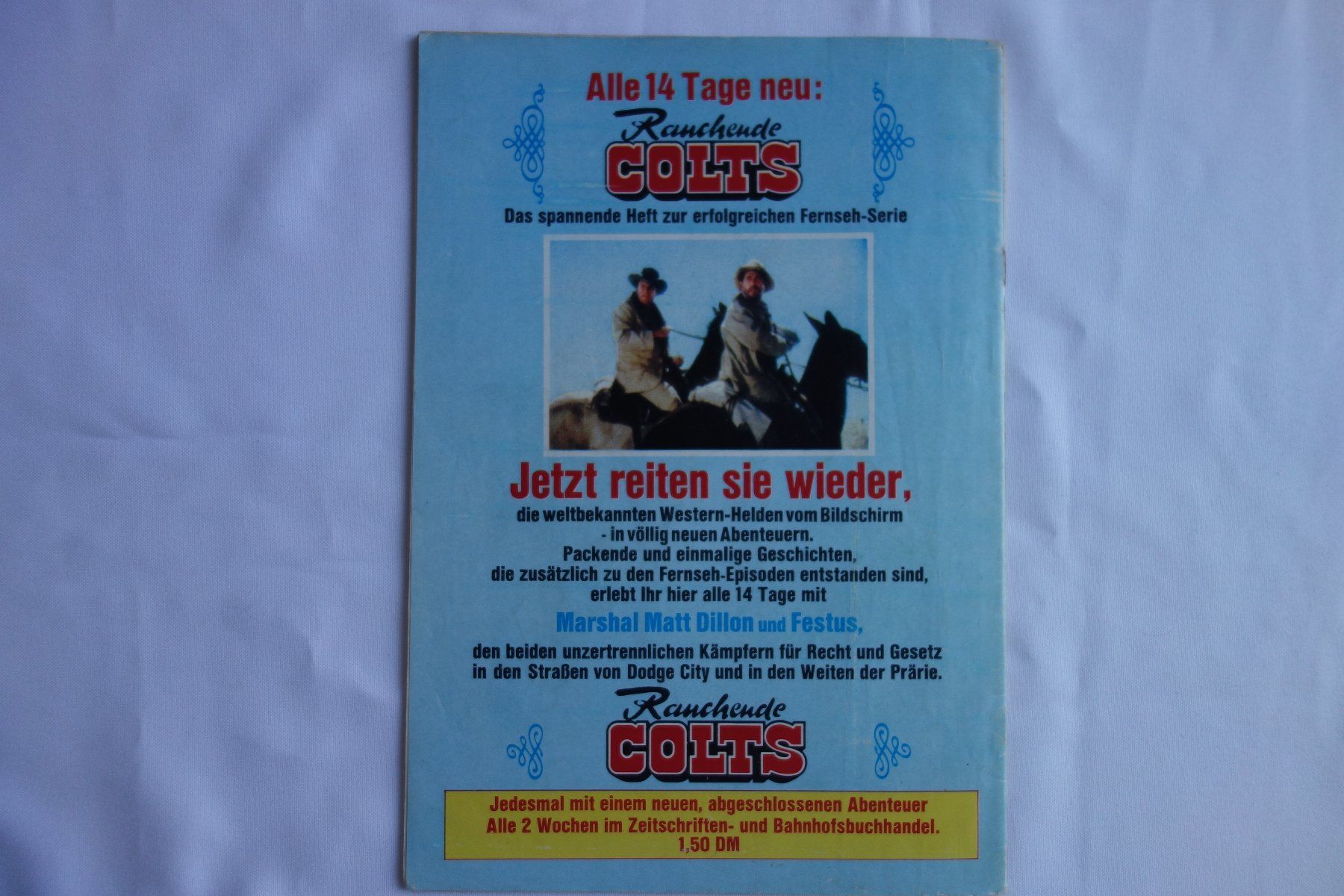 Fumetti: Rauchende Colts - Nr. 2 - Gratis Versand ! – Usato da Luzern venduto da ron_35 7