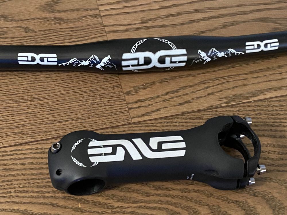 Set Enve (Edge) Carbon 210mm Vorbau / Lenker 610mm (Neu (gemäss ...