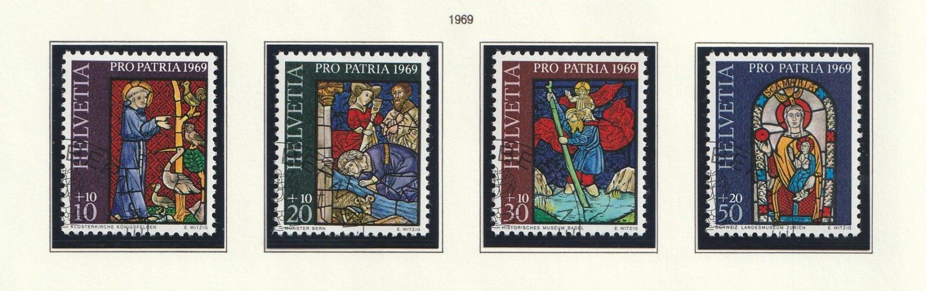 Tutti i francobolli: Pro Patria 1969 – Nuovo (secondo la descrizione) da Buttisholz venduto da wbr_wdw8