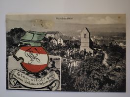 Ansichtskarte Münchenstein 1918 gelaufen Rmu