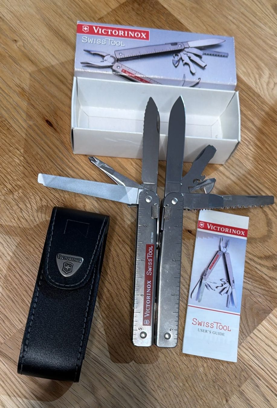 Victorinox Coltelli tascabile: VICTORINOX SWISSTOOL MIT ETUI – Nuovo e nell'imballaggio originale da Zürich venduto da Frei-Occasionen 5
