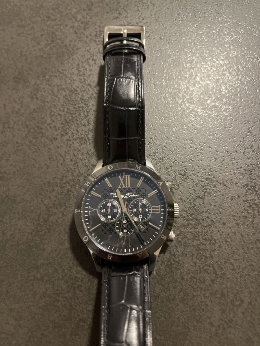Thomas Sabo Orologi: Montre Thomas Sabo, noir – Usato da Monthey venduto da srn_z9ww 1