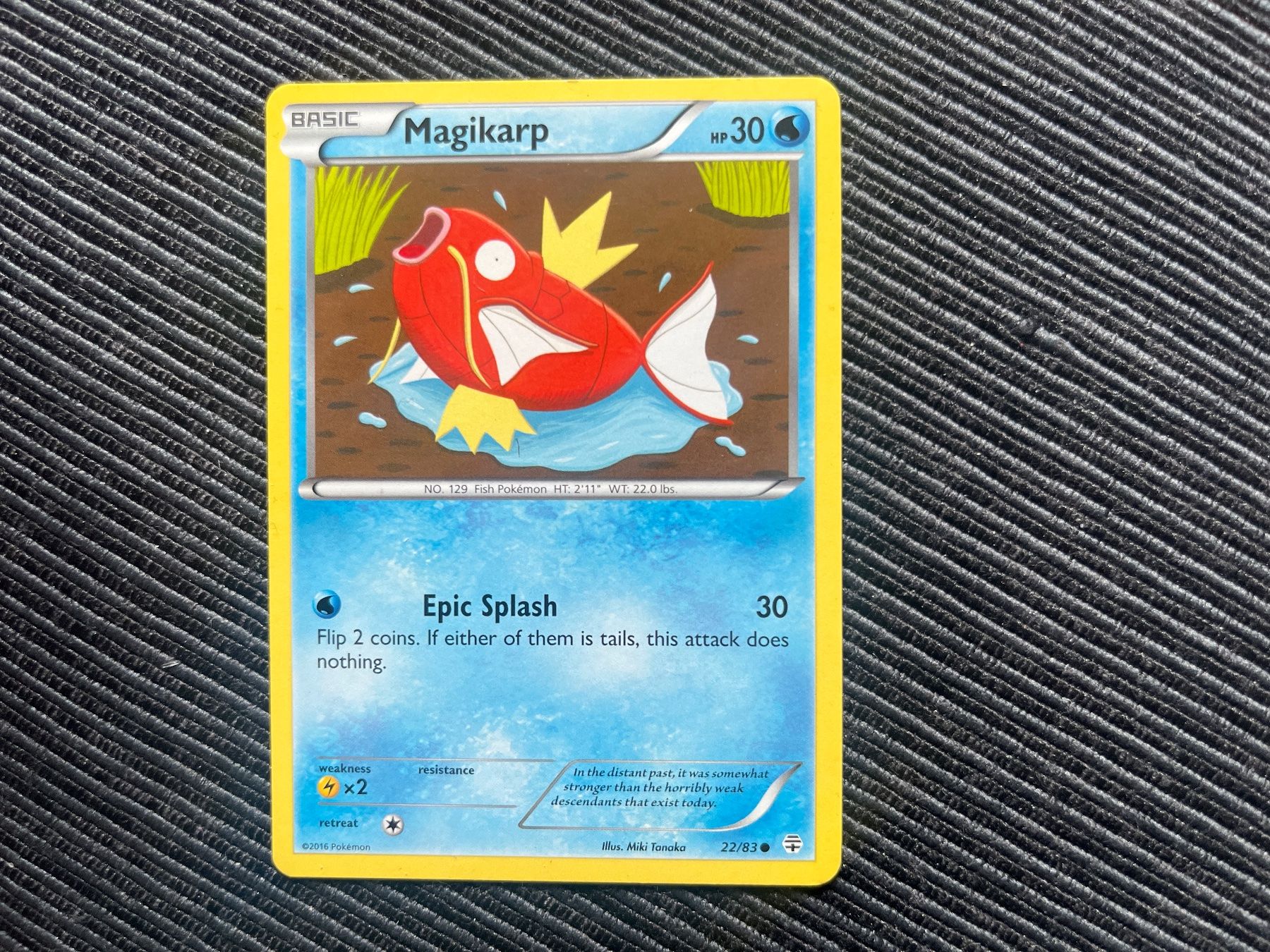 Pokémon Carte collezionabili: Pokemon Magikarp Generation 2017 – Usato da Wabern venduto da Collectfun