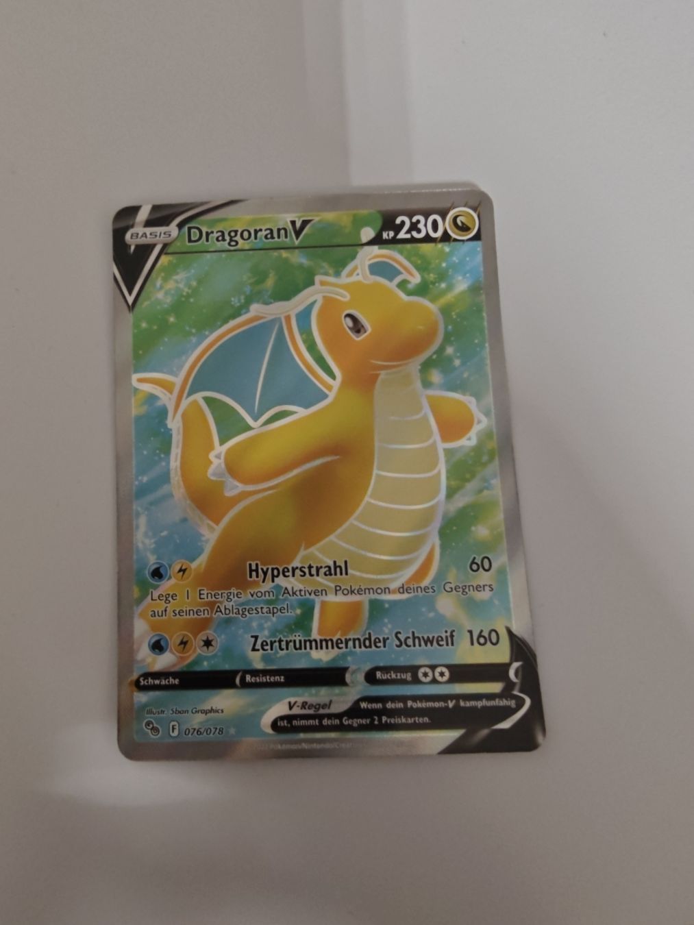 Pokémon Sammelbilder & Trading cards: Dragoran V 076/078 – Neu (gemäss Beschreibung) aus Winterthur von Rayan_Hadad