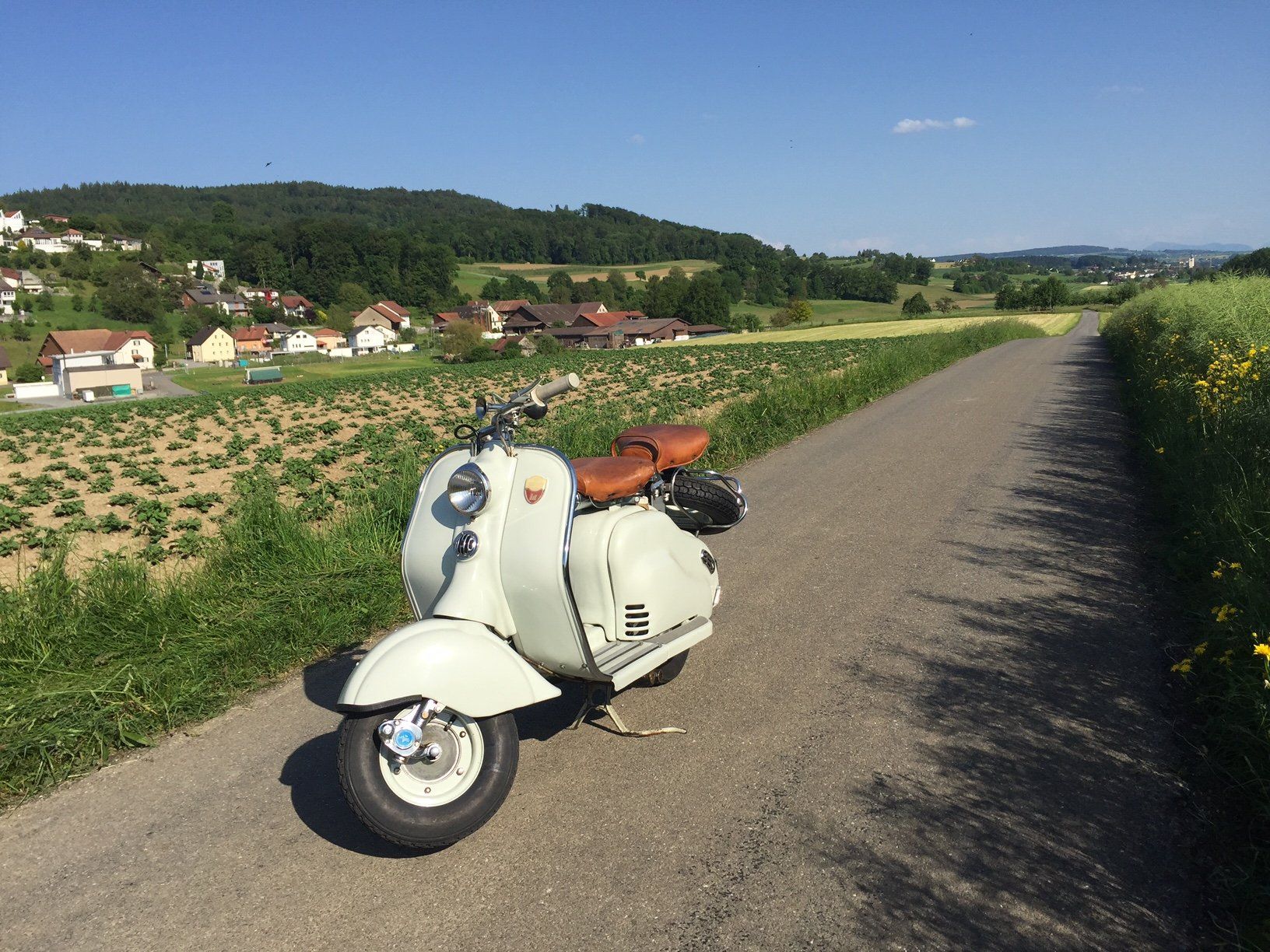Lambretta Scooter: Veteran Lambretta LD125 – Usato da Seewen SO venduto da Eliane-Nora 7