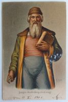AK von 1900: Johannes Gutenberg - Künstlerpostkarte